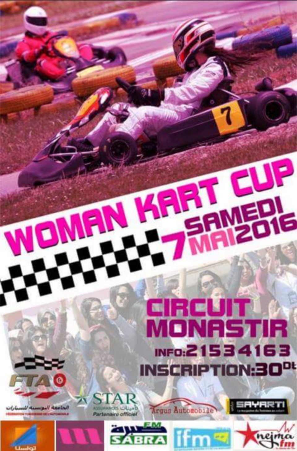 Woman Kart Cup 2016 – 2ème Edition – Manche 1