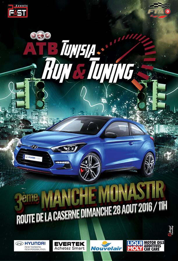 ATB Tunisia Run&Tuning 2016 (3e manche Monastir)