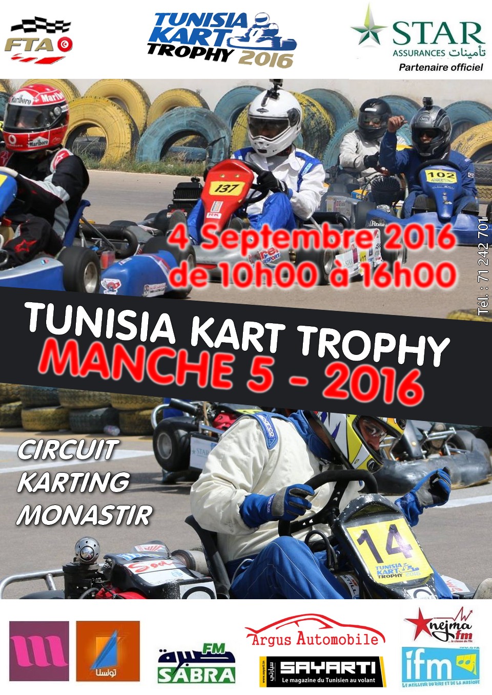 Manche 5 – Tunisia Kart Trophy 2016