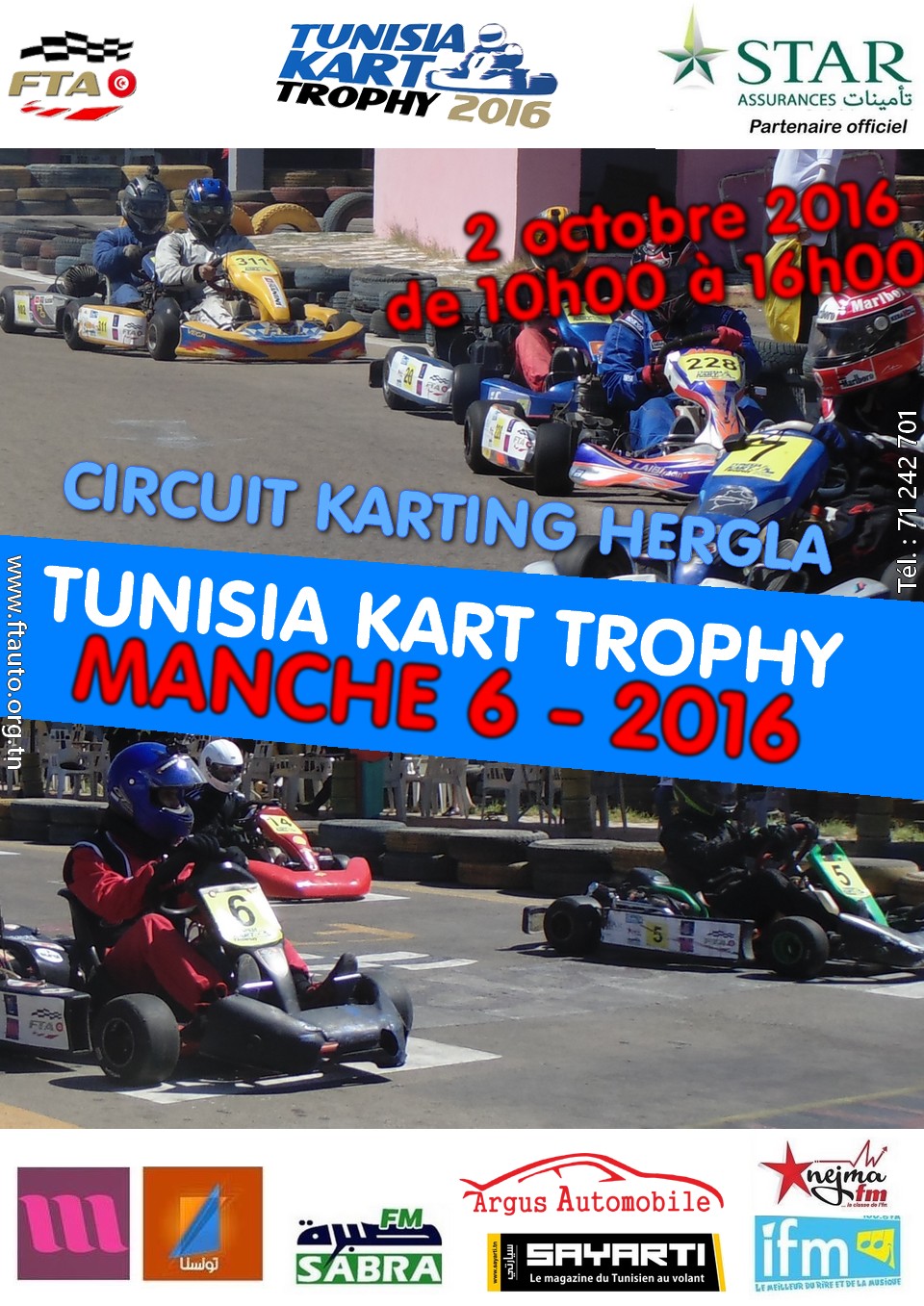 Manche 6 – Tunisia Kart Trophy 2016