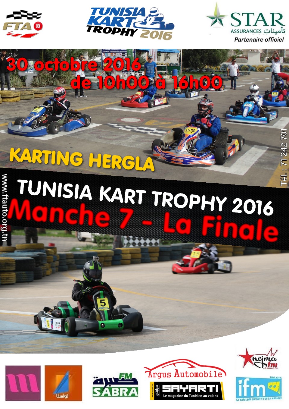 Manche 7 – Tunisia Kart Trophy 2016 – La Finale