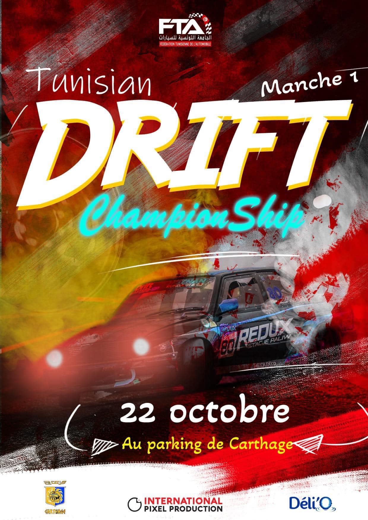 Manche 1 – Tunisia Drift Championship 2023