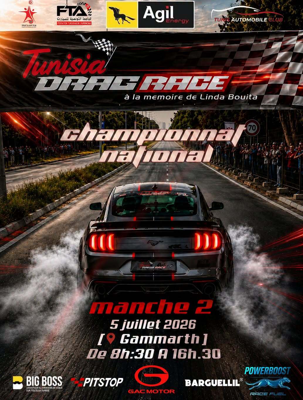 Tunisia Drag Race 2026 – Manche 2, le 5 juillet à Gammarth